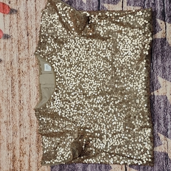 NWOT Gap girl sequence dress - Picture 2 of 5